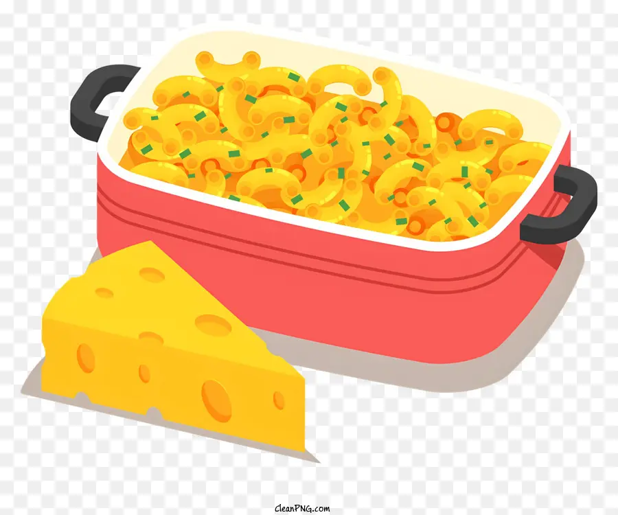 Rojo De Bote，Los Macarrones Con Queso PNG