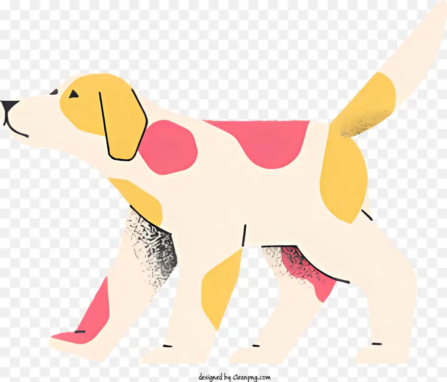 Perro De Dibujos Animados，Perro Paseando PNG