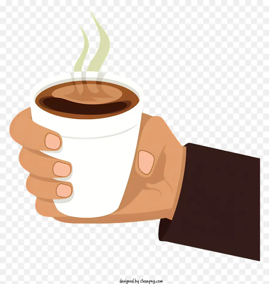 Cup Of Coffee，Vapor Saliendo PNG