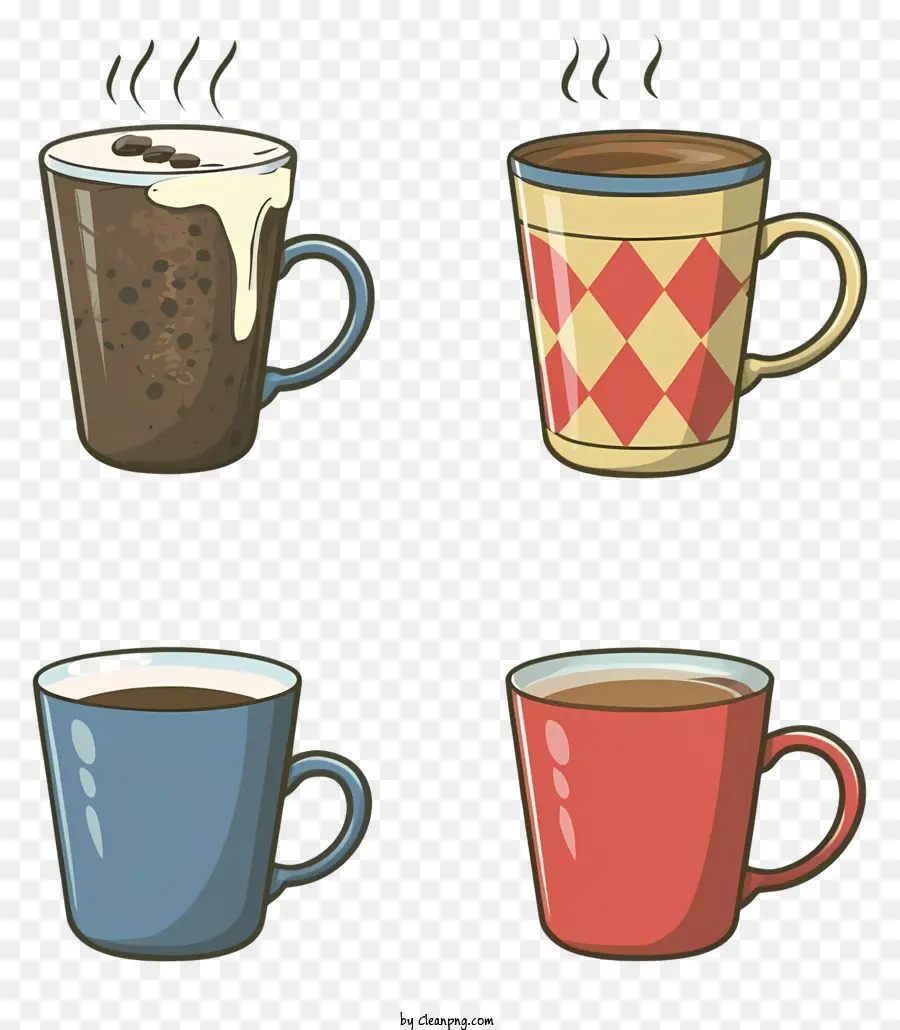 Las Tazas De Café，Chocolate Caliente PNG