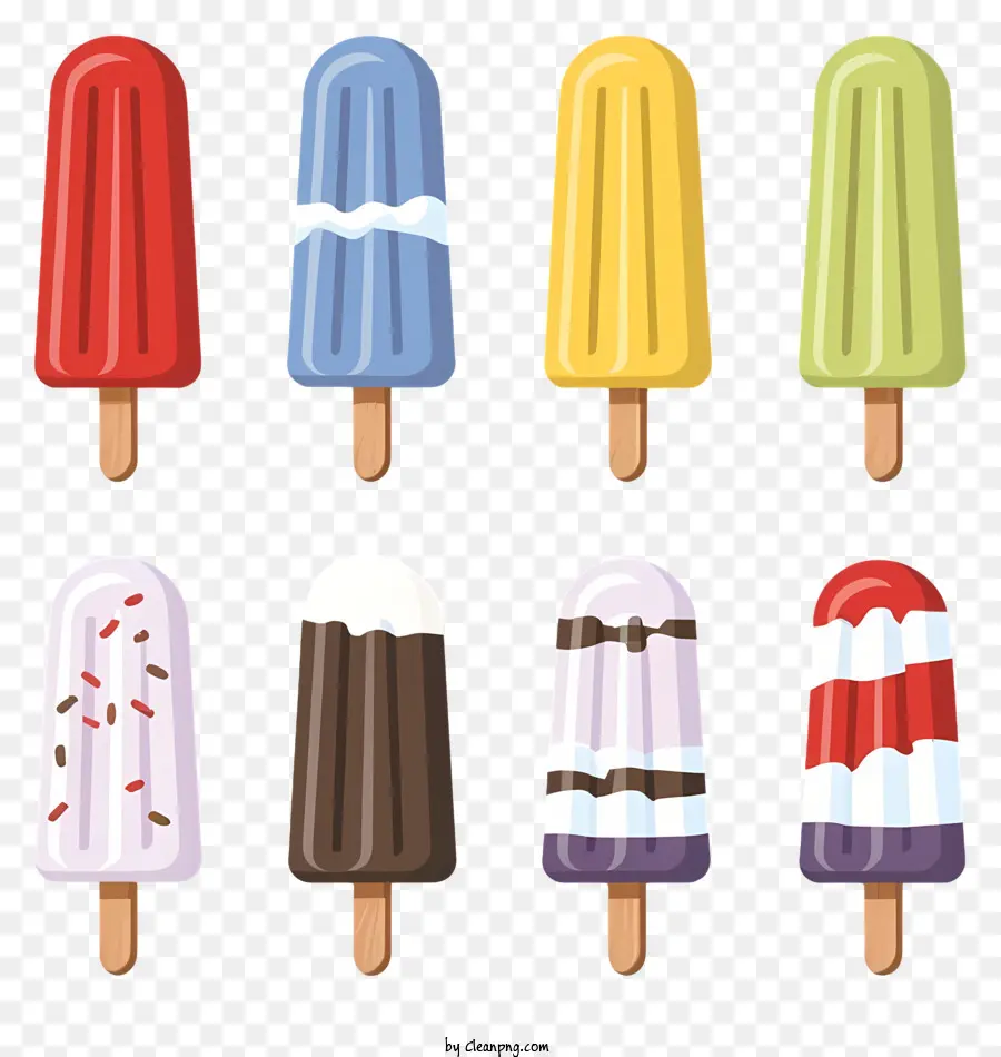 Las Paletas De Helado，Helado PNG