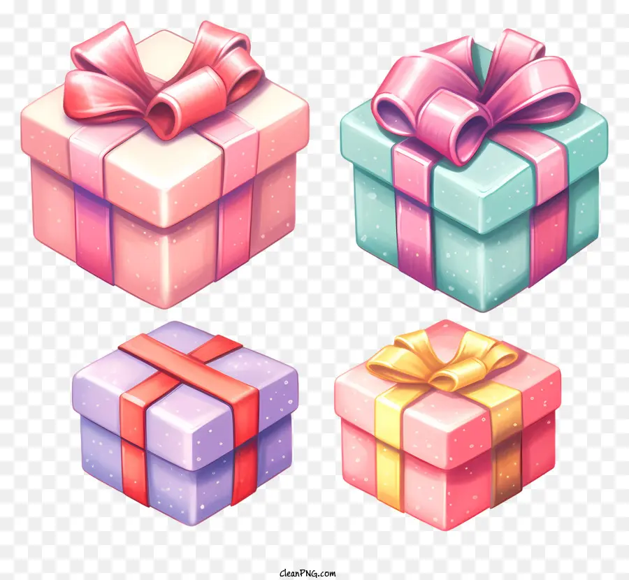 Cajas De Regalo，Feliz Cumpleaños PNG