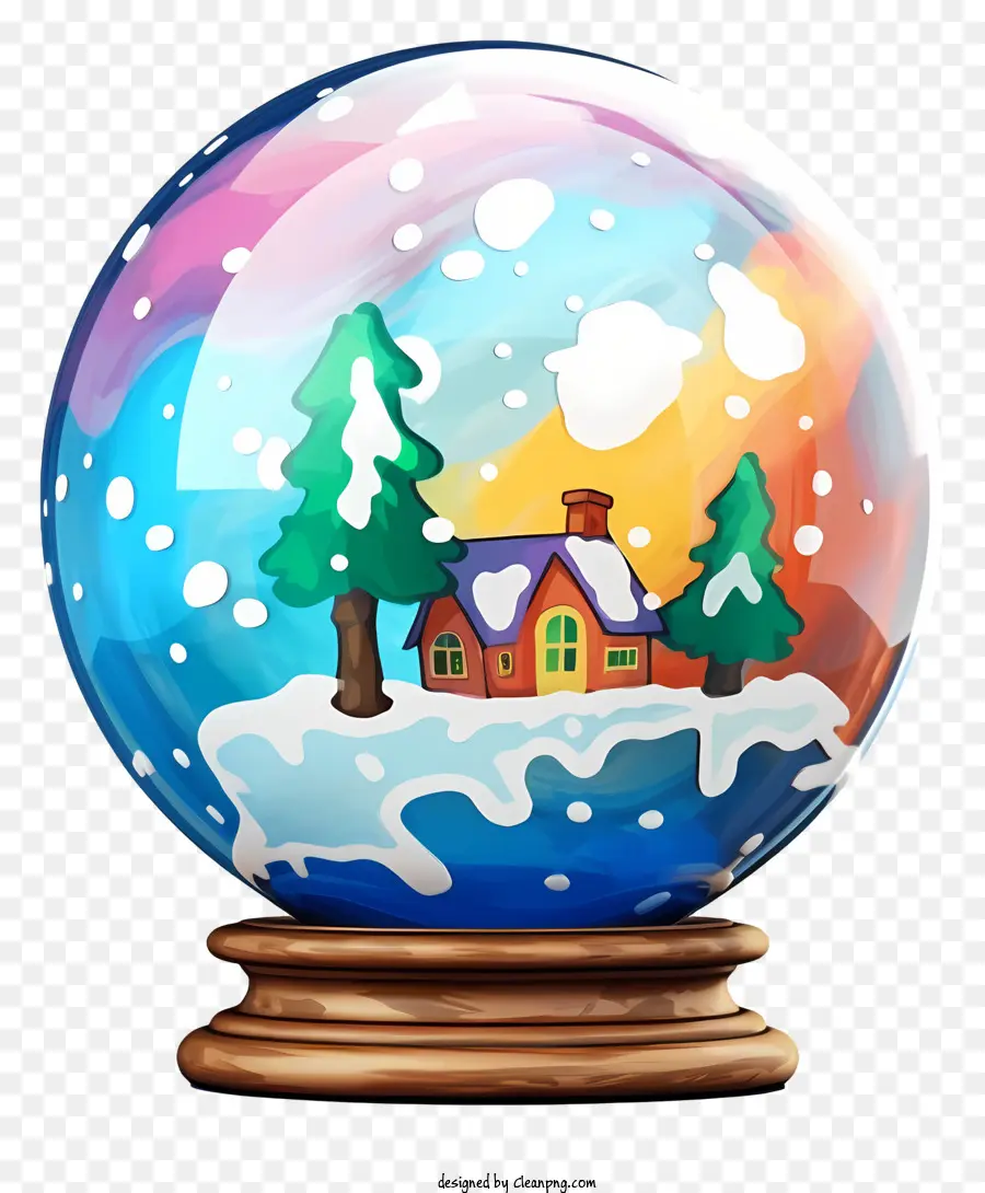 Globo De Nieve，Invierno PNG