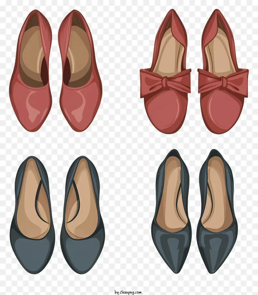 Zapatos De Tacón Alto，Zapatos De Cuero PNG