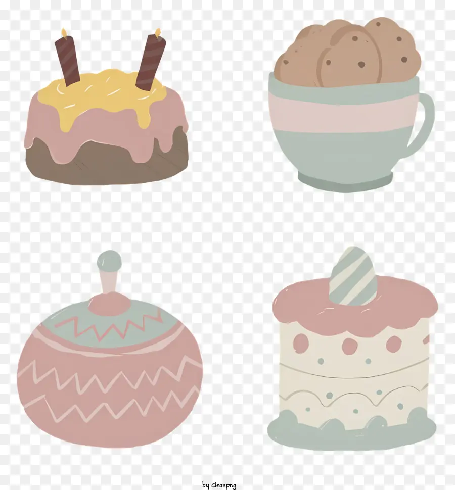 Postres，Pastel PNG