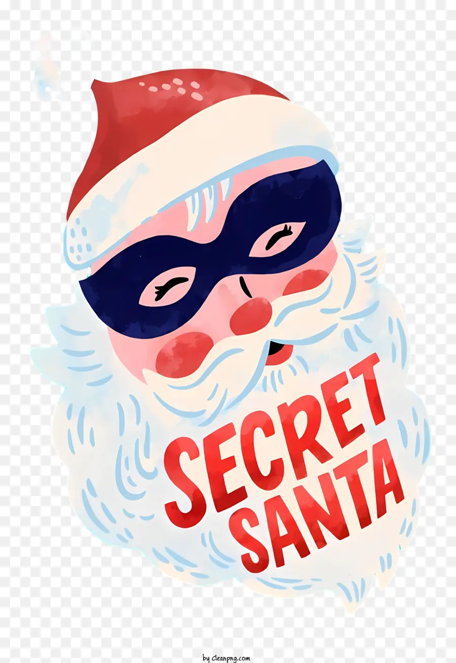 Santa Secreto，Mascarilla PNG