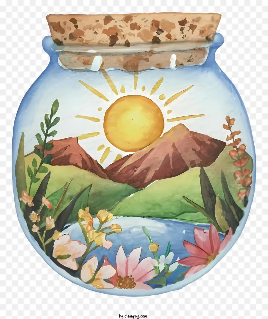 Jar Mason，La Pintura De Paisaje PNG