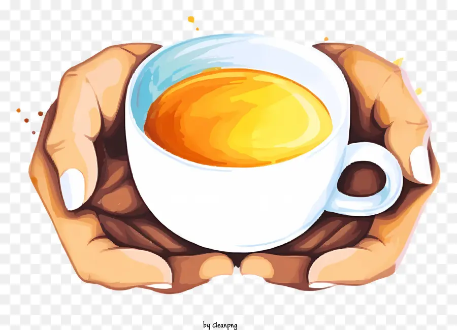 Cup Of Coffee，Taza De Porcelana PNG