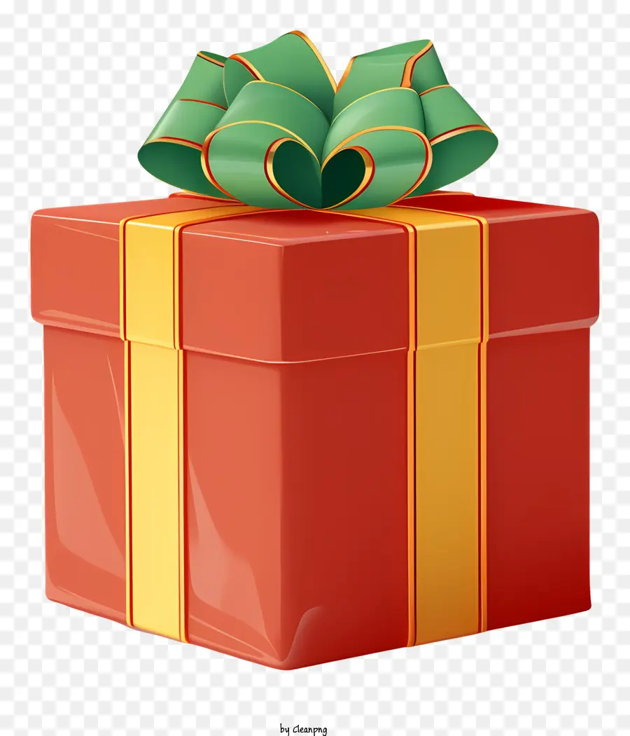 Caja De Regalo，Rojo PNG