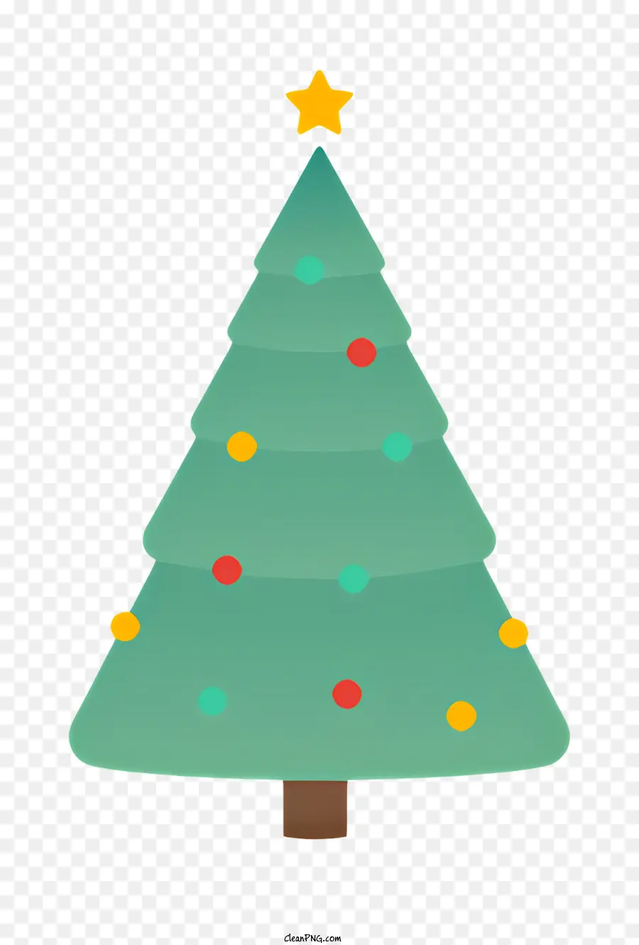 árbol De Navidad，Ramas Verdes PNG