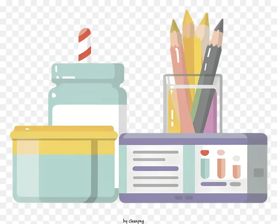 Materiales De Arte，Plumas PNG