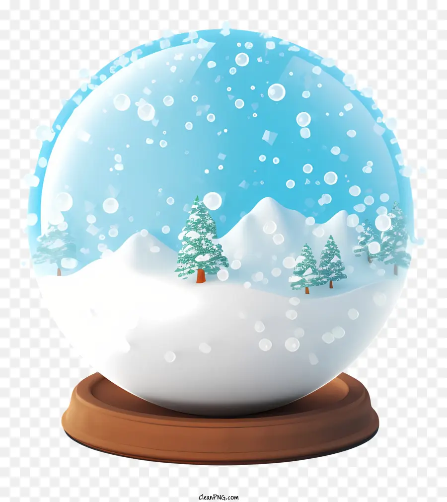 Globo De Nieve，Invierno PNG