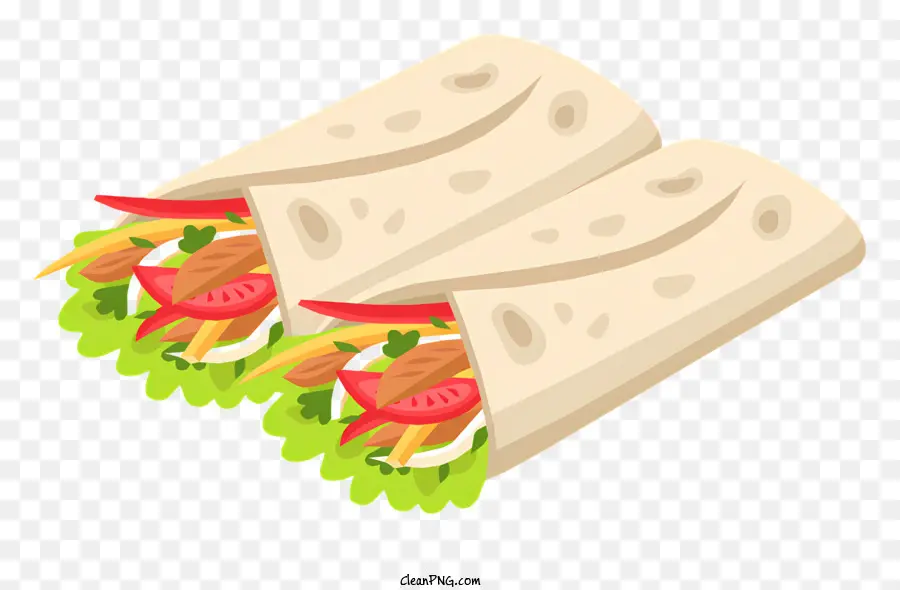 Burrito，Envoltura De Tortilla PNG