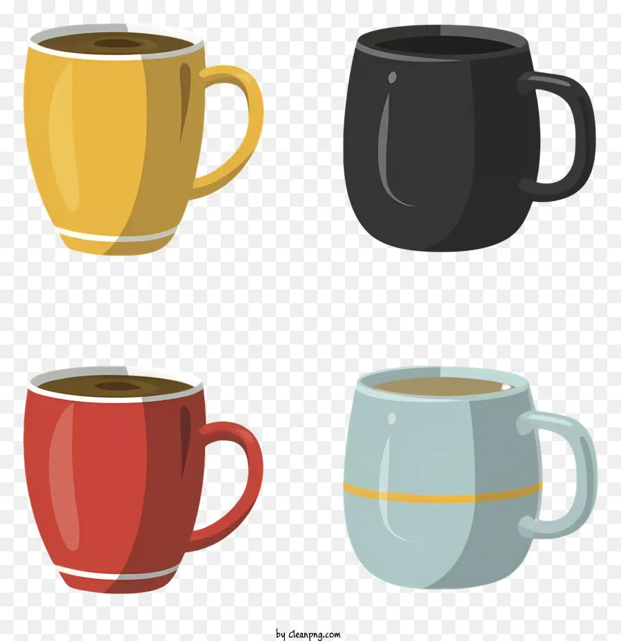 Mugs，Porcelana PNG