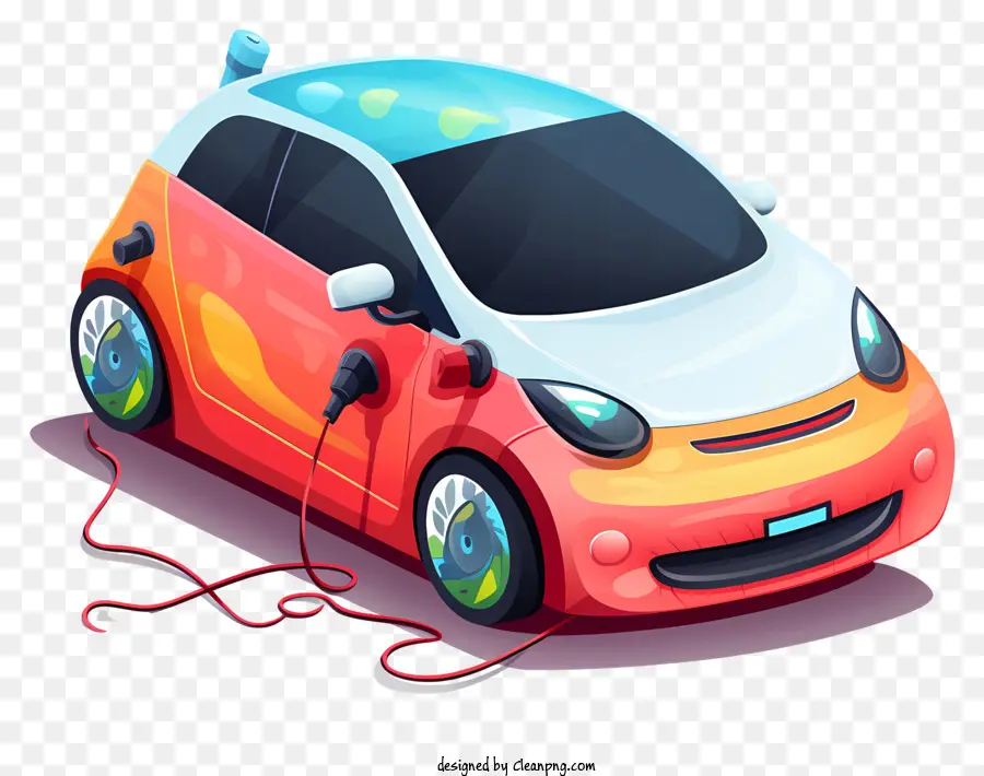 Coche Eléctrico，Estación De Carga PNG