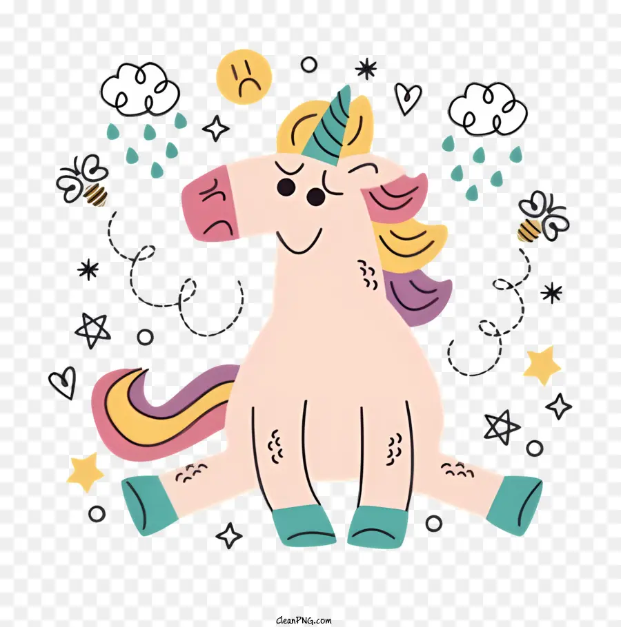 Unicornio，Lindo Unicornio PNG