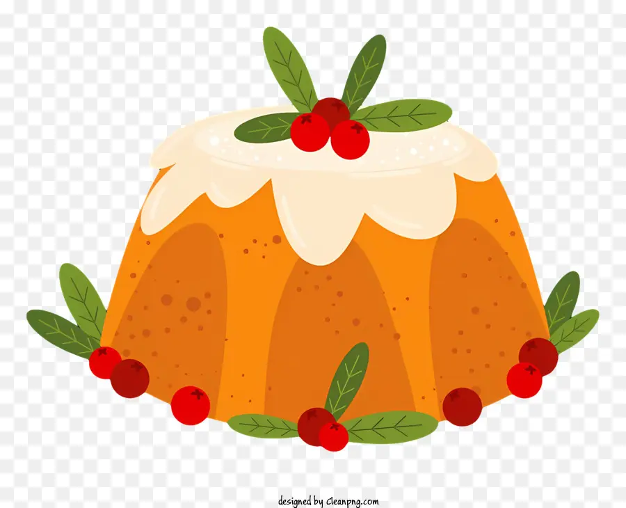 Pastel De Frutas，Pudin De Navidad PNG