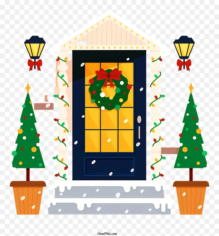 Casa De Navidad，Corona PNG