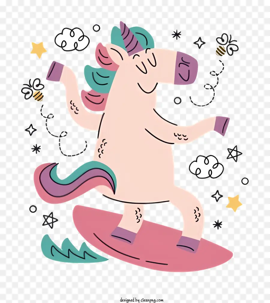 La Historieta，Unicornio PNG