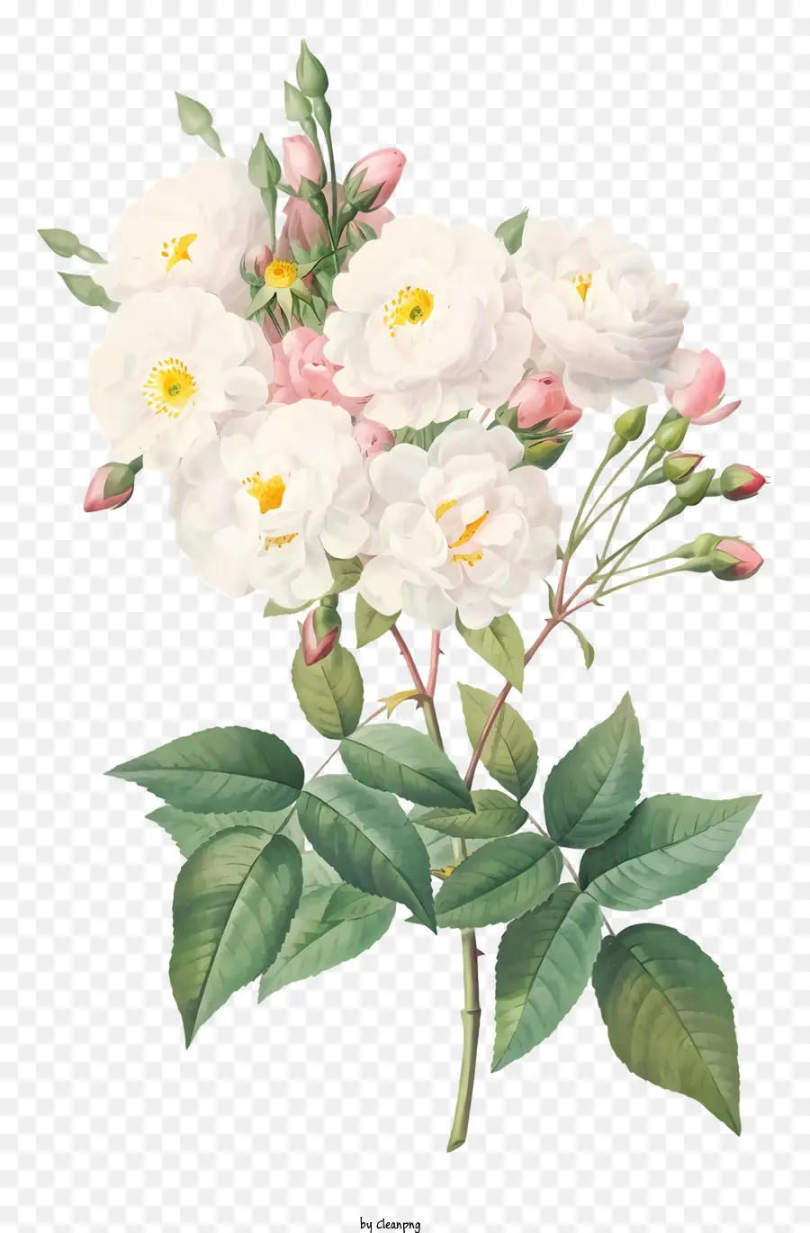 Las Rosas Blancas，Ramo PNG
