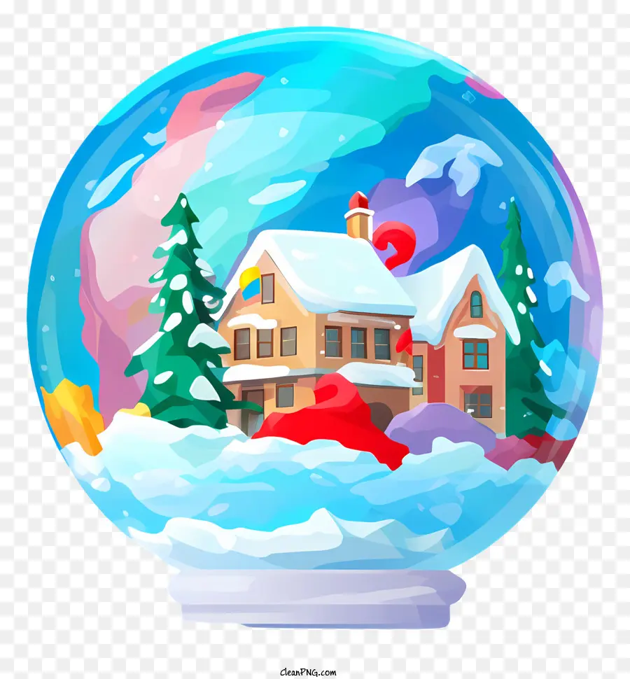 Globo De Nieve，Invierno PNG