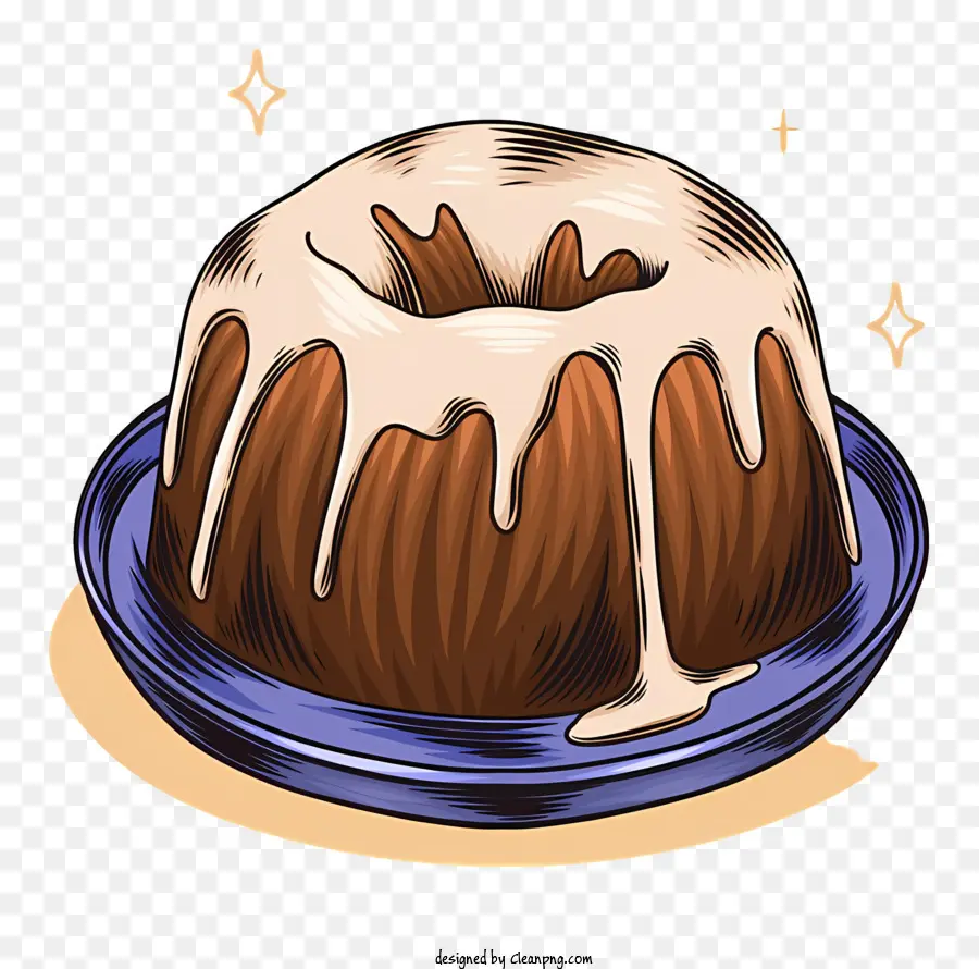 Postre Horneado，Glaseado PNG