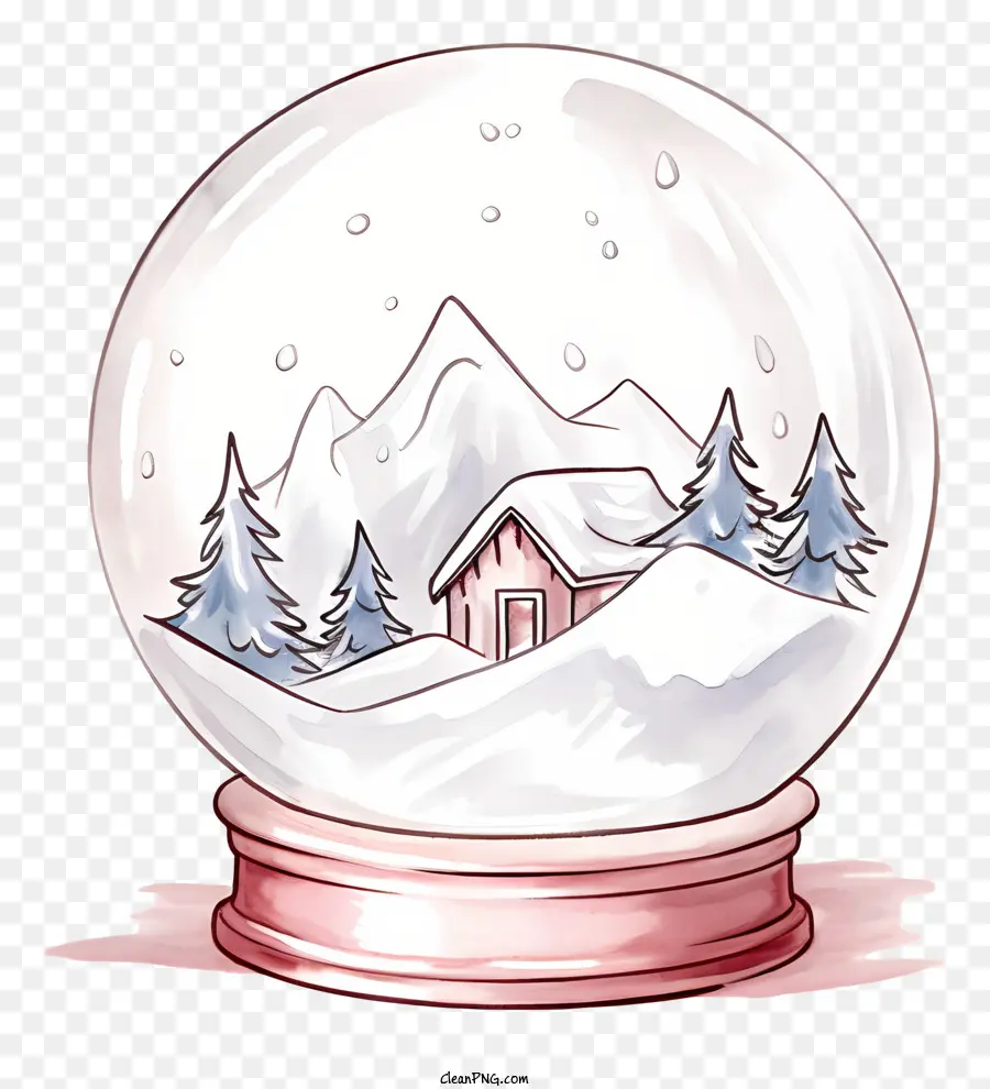 Globo De Nieve，Invierno PNG