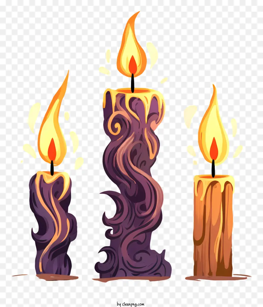 Velas，Incendio PNG