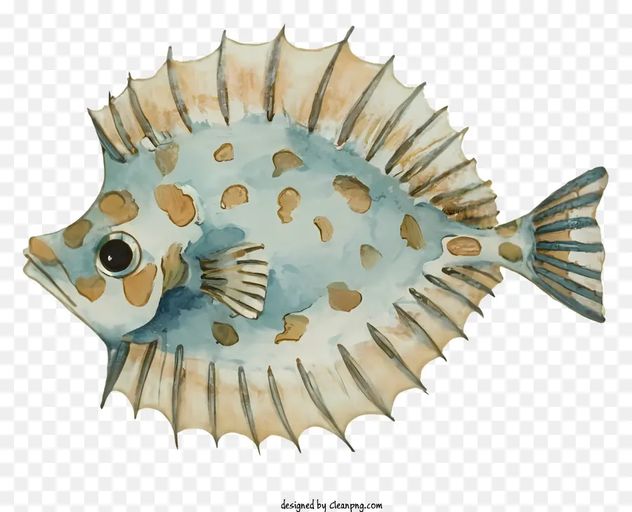 Los Peces Ilustración，Pintura A La Acuarela PNG