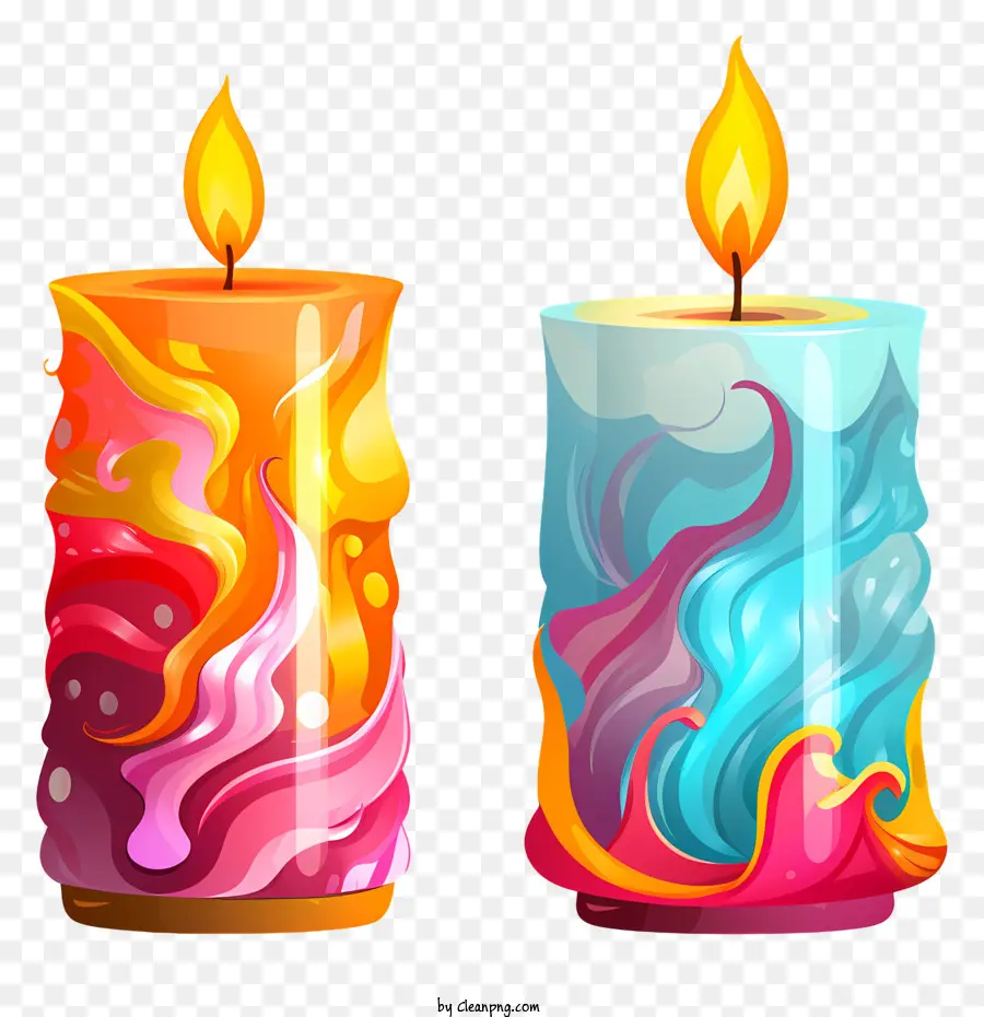 Velas únicas，Velas Decorativas PNG