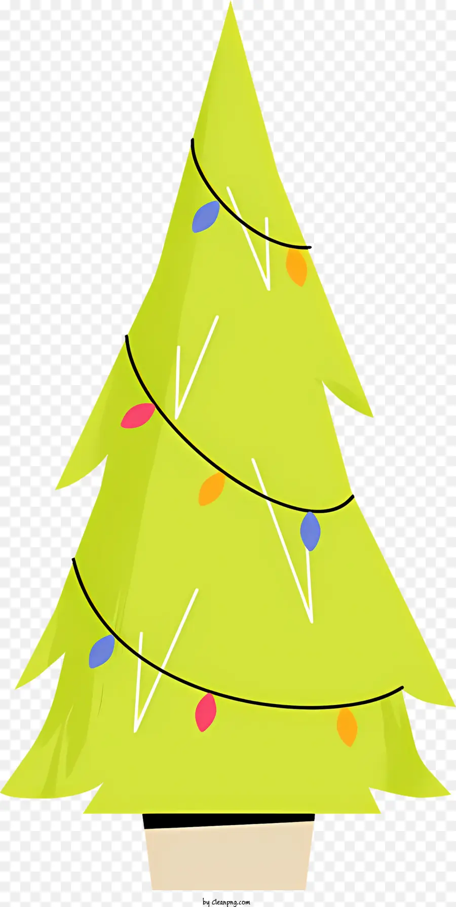 árbol De Navidad，árbol De Navidad De Dibujos Animados PNG