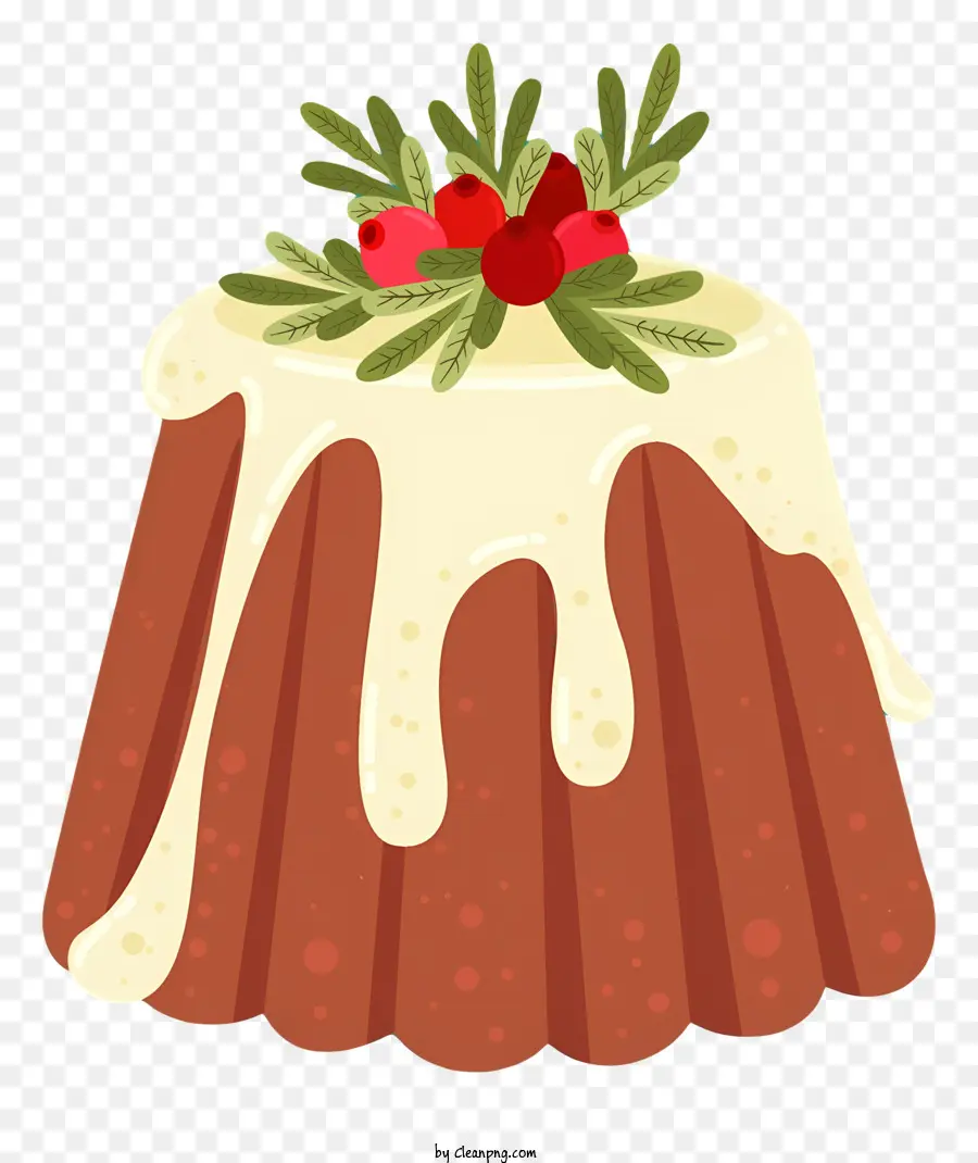 De Postre，Glaseado Blanco PNG