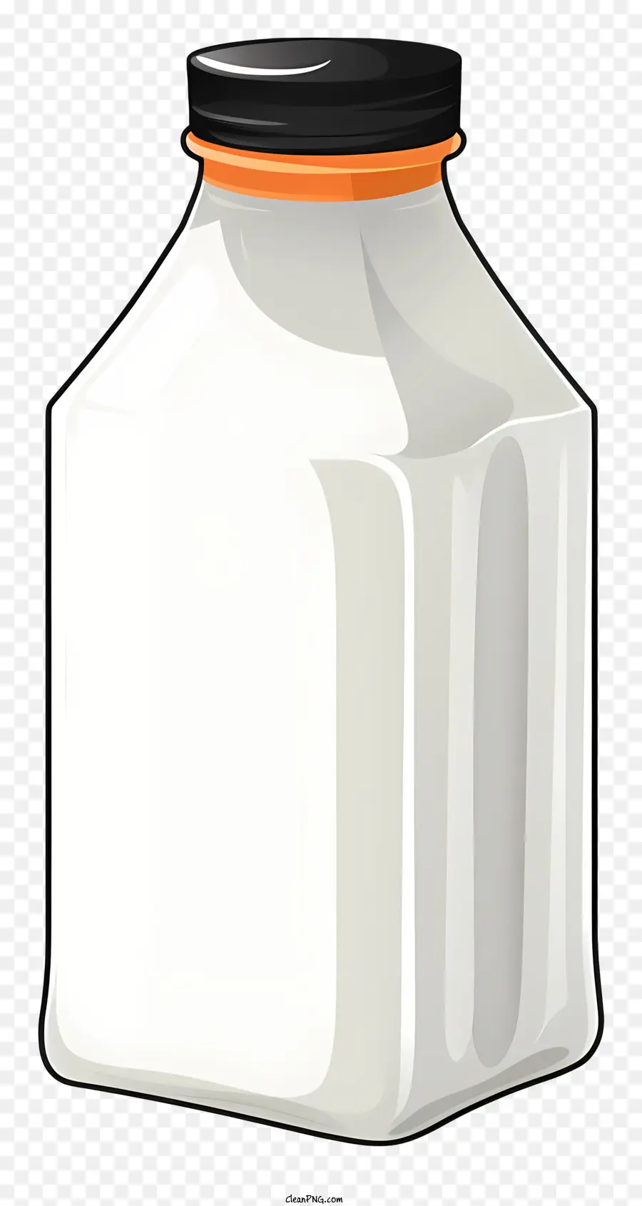 Botella De Vidrio，Botella De Leche PNG