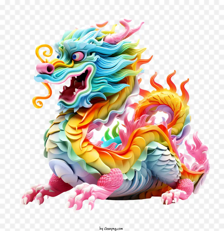 Año Nuevo Del Dragón Chino，Dragón PNG