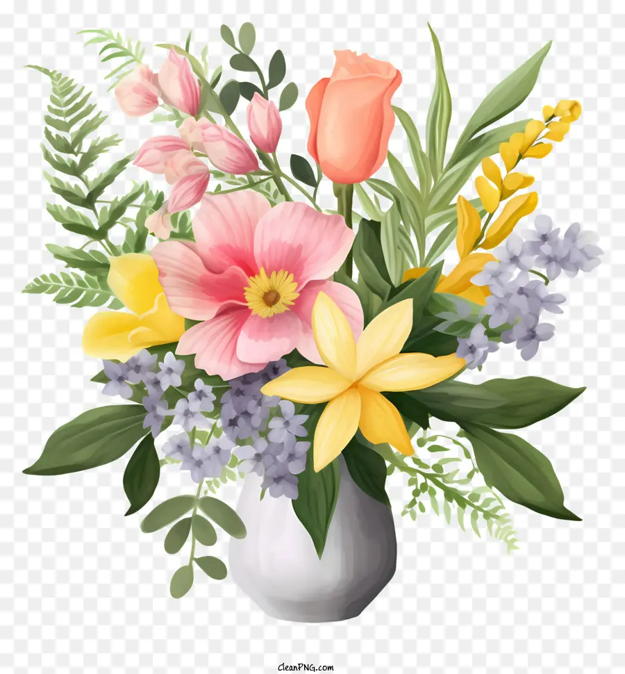 Arreglo Floral，Flores De Colores PNG
