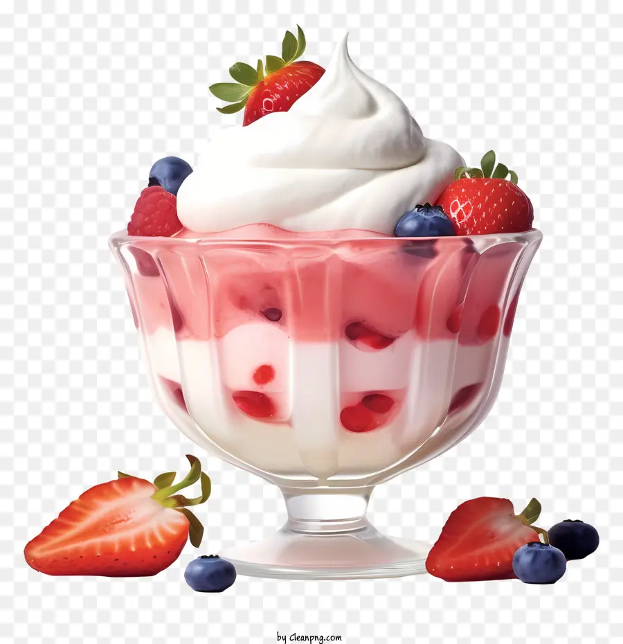 Crema Batida，Frutas PNG