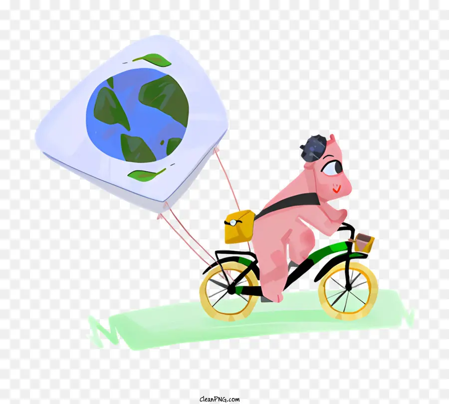 Cerdo，Bicicleta PNG