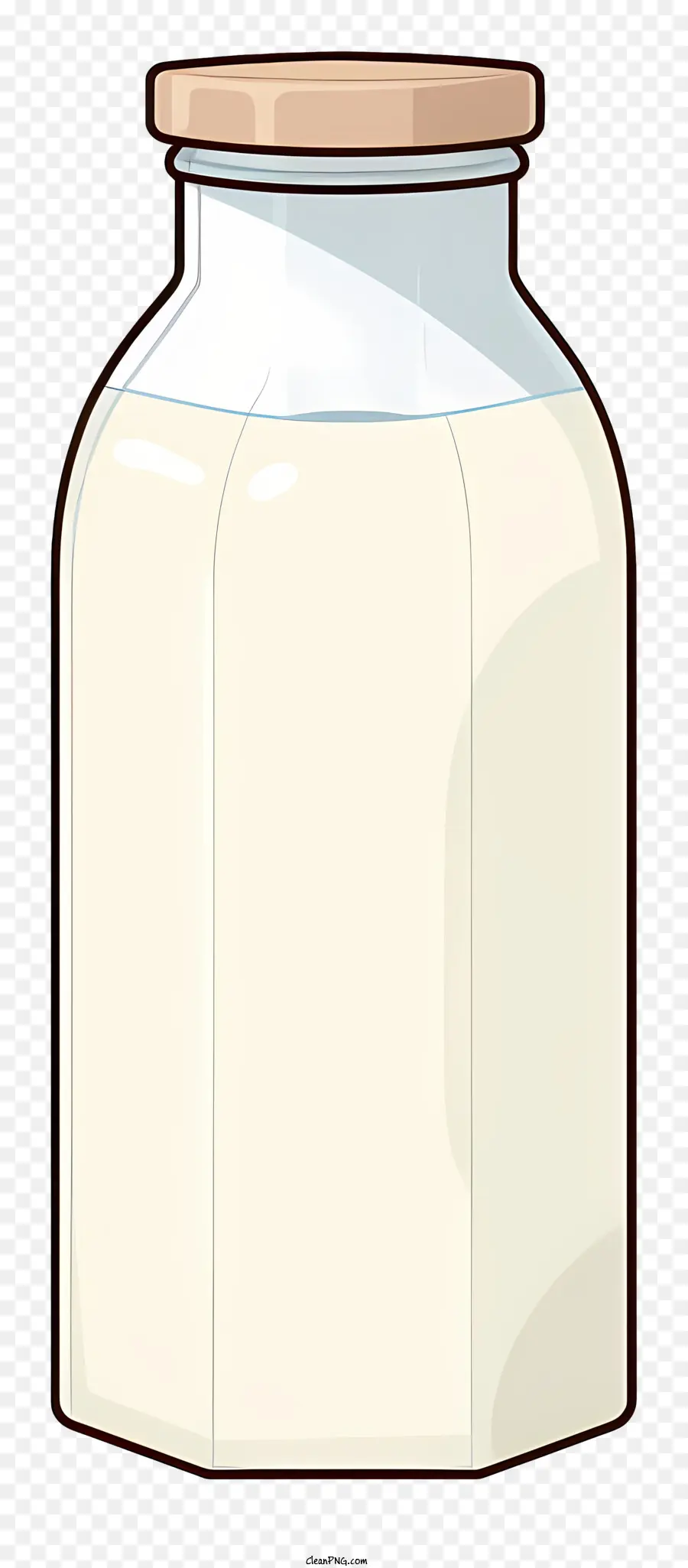 Tarro De Cristal，Botella De Leche PNG