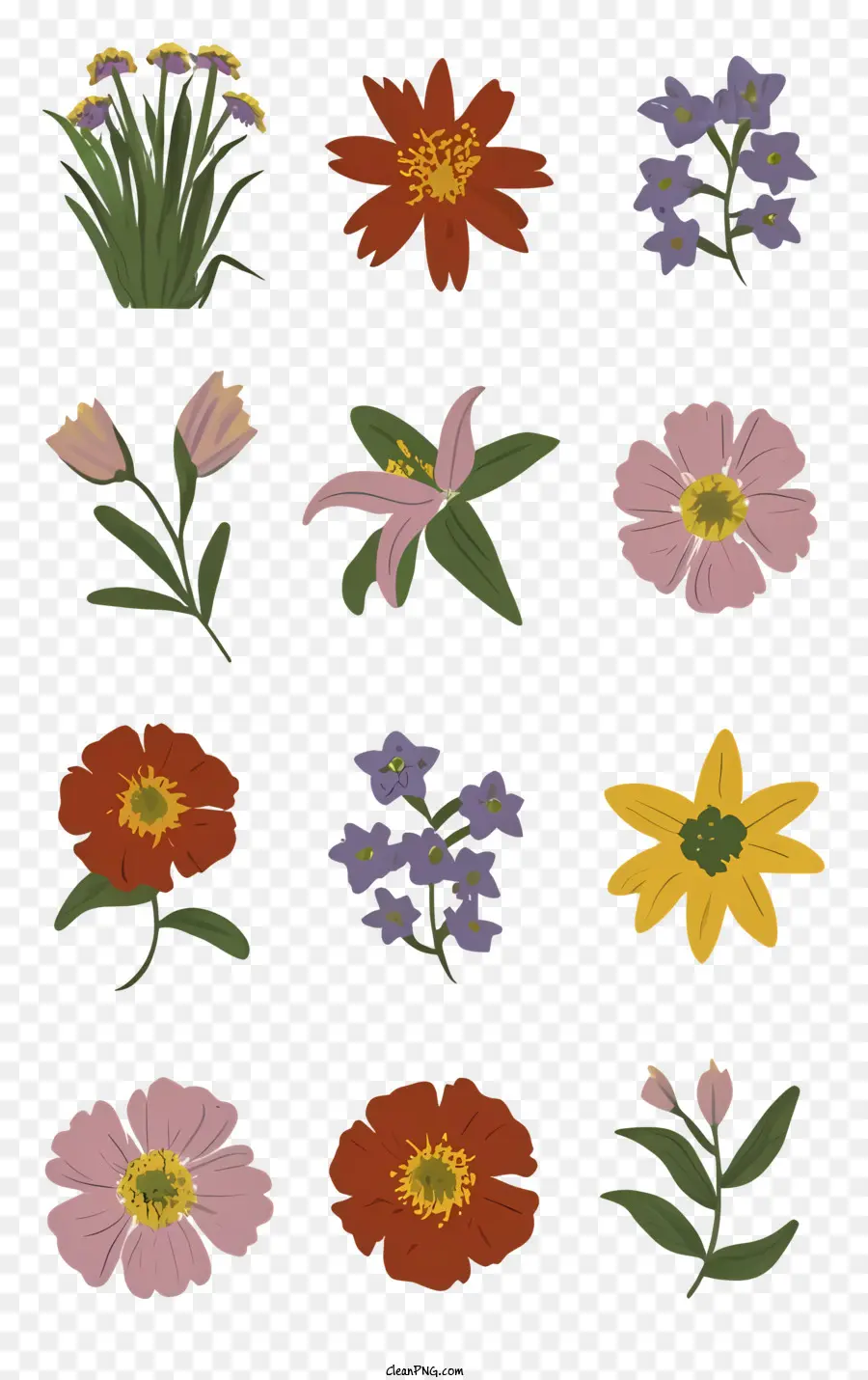 Arreglos Florales，Patrones Florales PNG