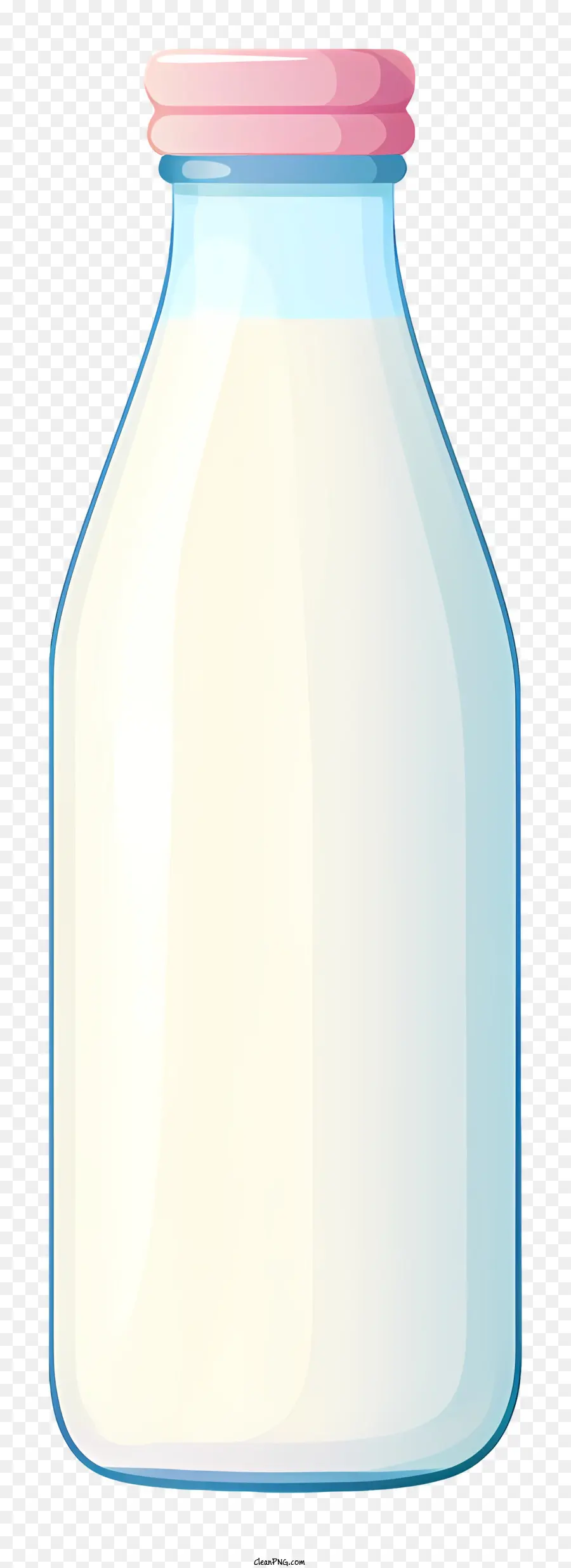 Botella De Leche，Botella De Vidrio PNG