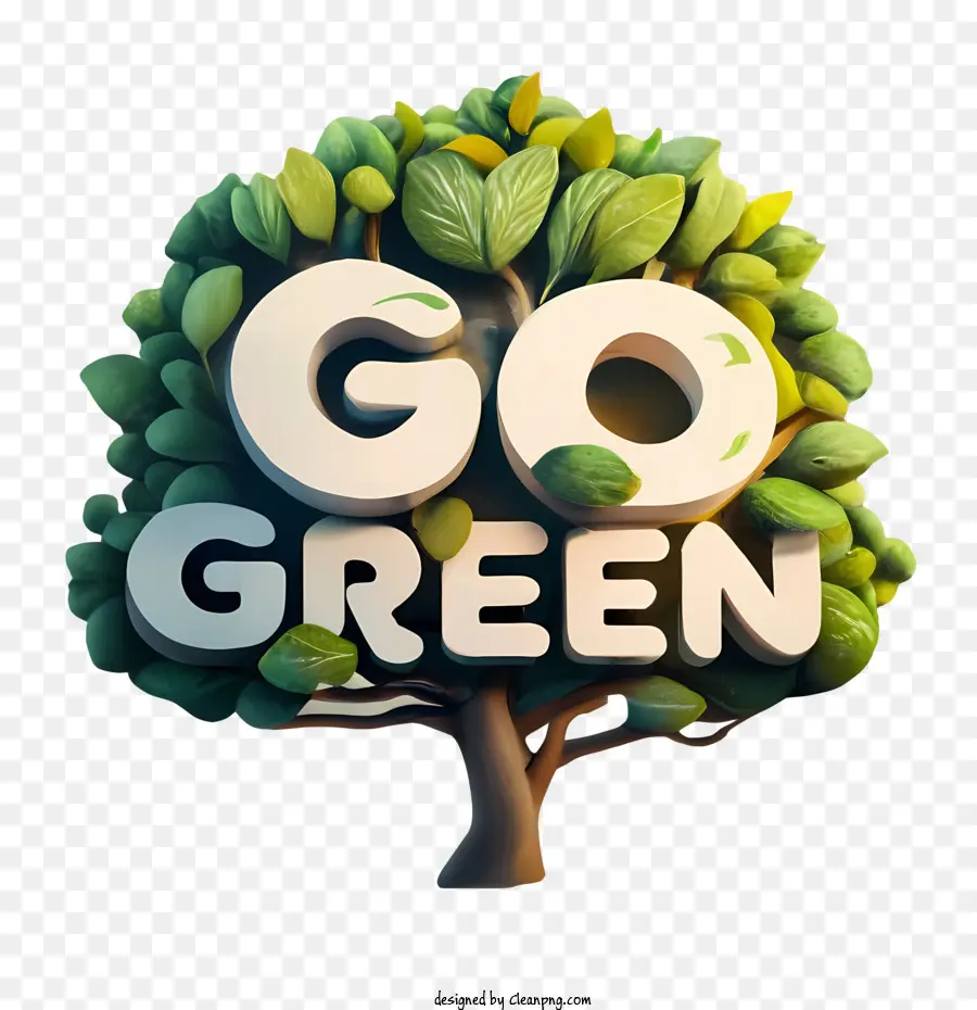 Go Green，Medio Ambiente PNG