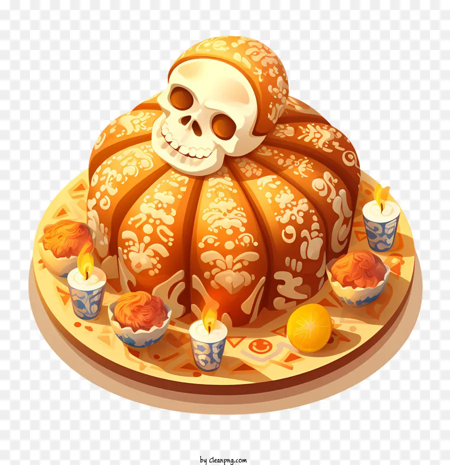 El Pan De Muerto，Pan PNG