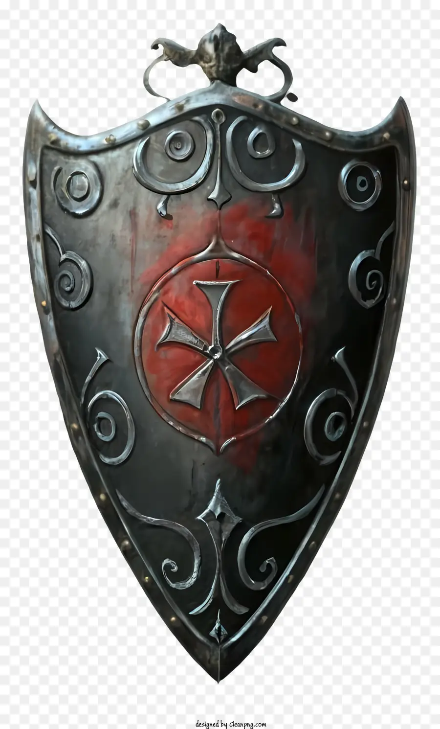 Escudo Medieval，La Cruz Roja PNG
