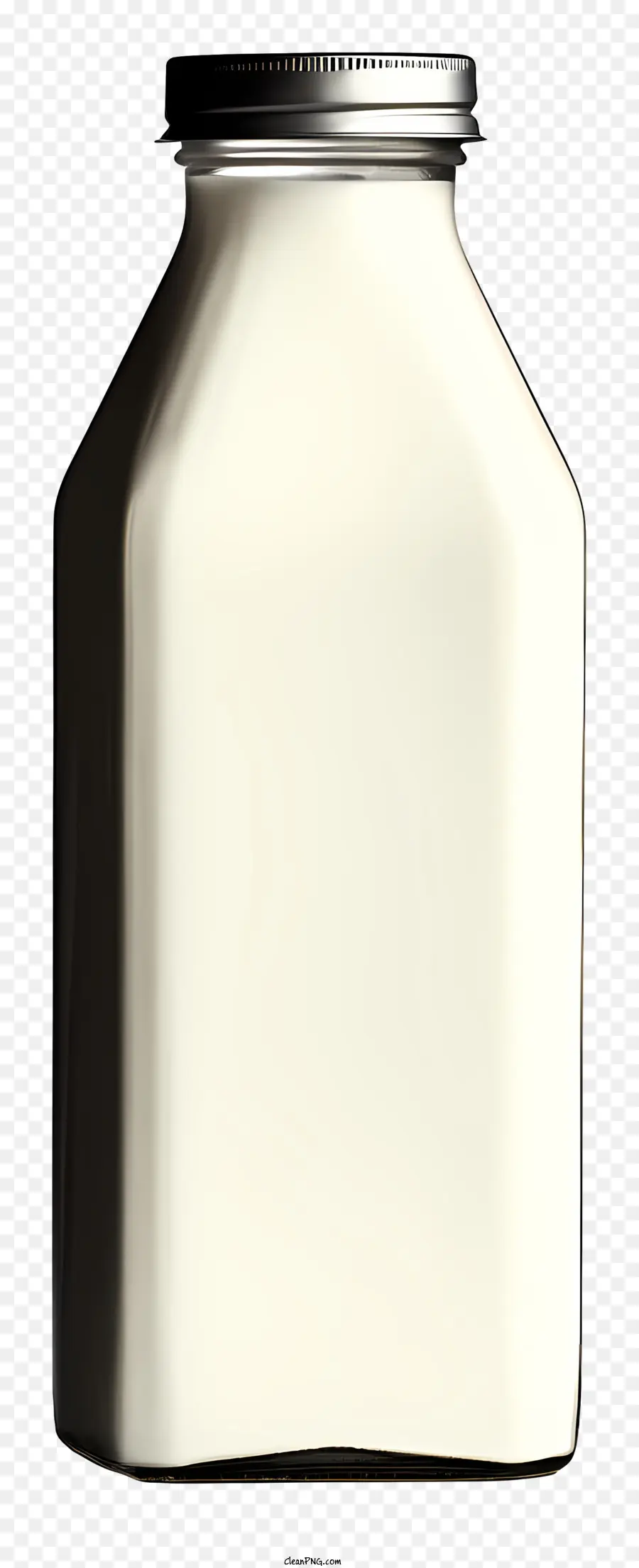 Botella De Vidrio，Tapa De Plástico PNG