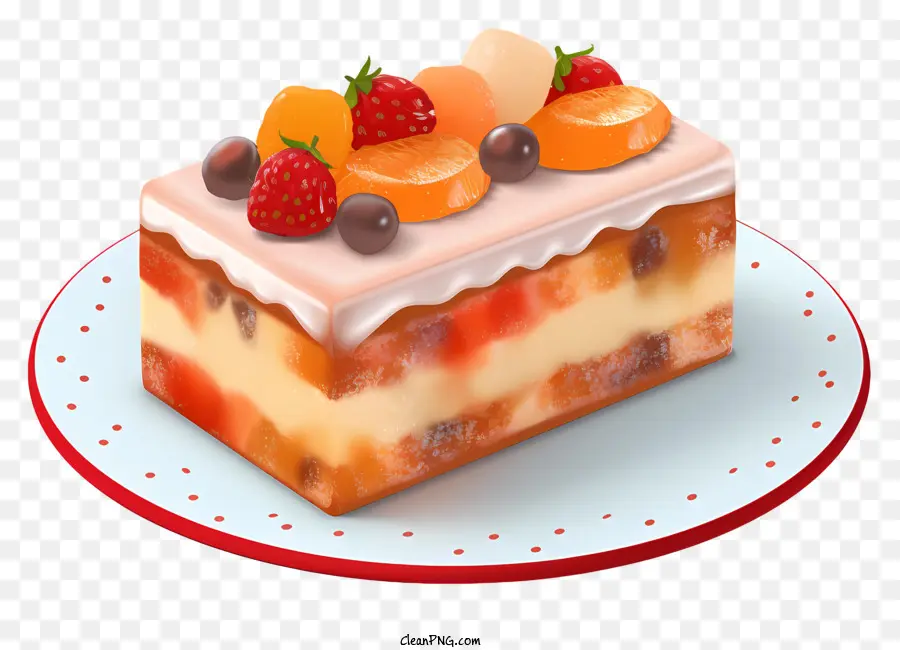 Pastel，El Pastel De Frutas PNG