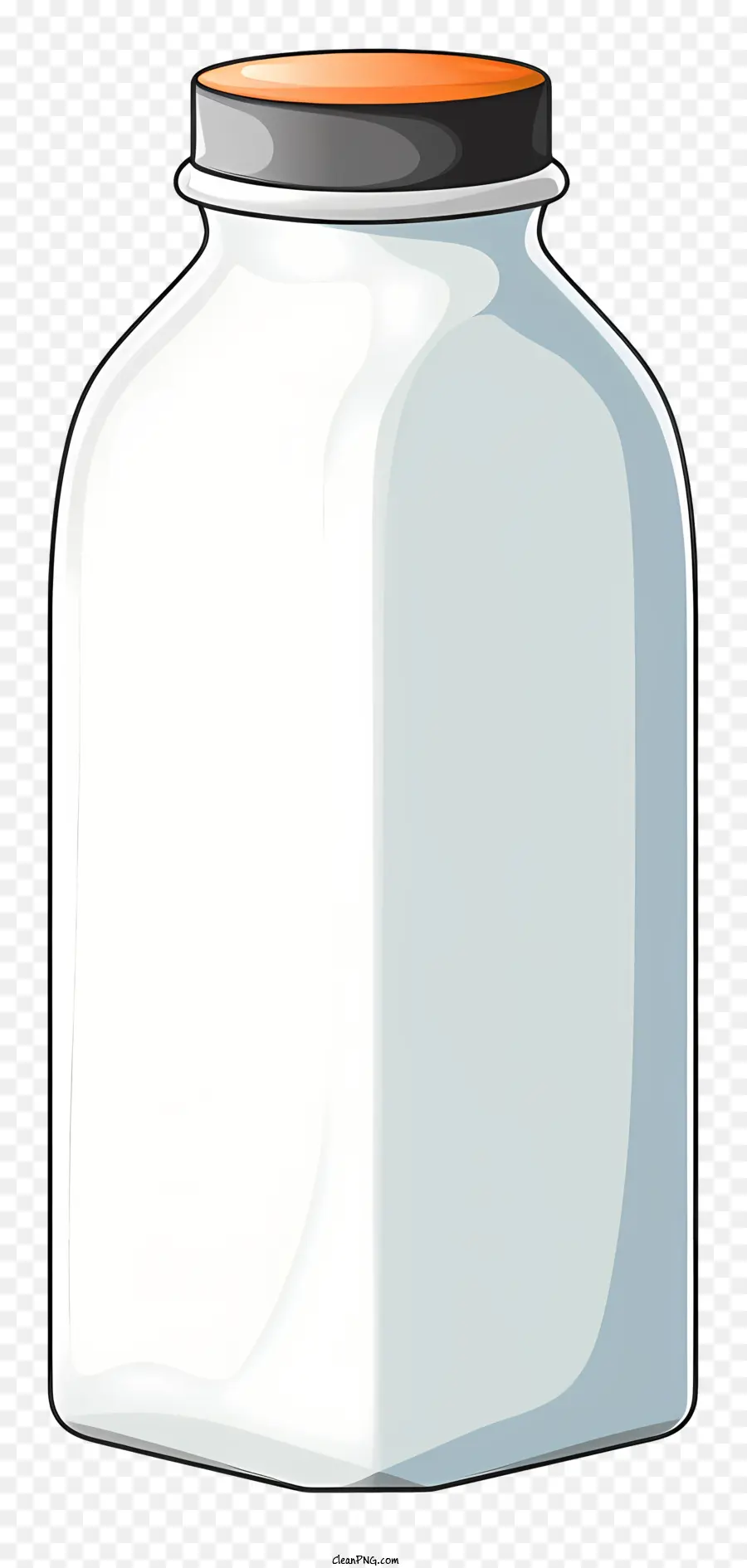 Frasco De Vidrio，La Leche PNG