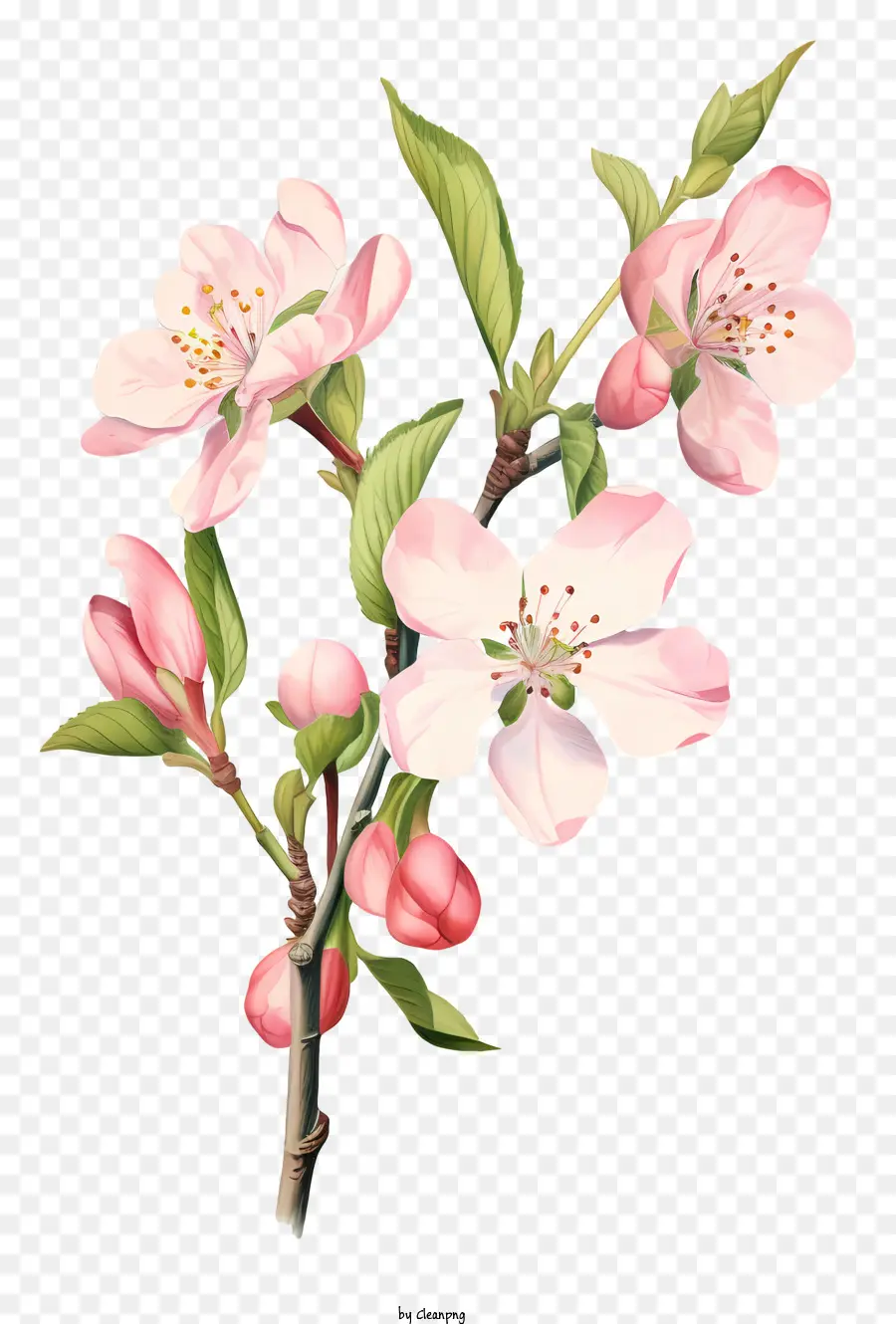 Flores De Cerezo，Flor De Cerezo PNG