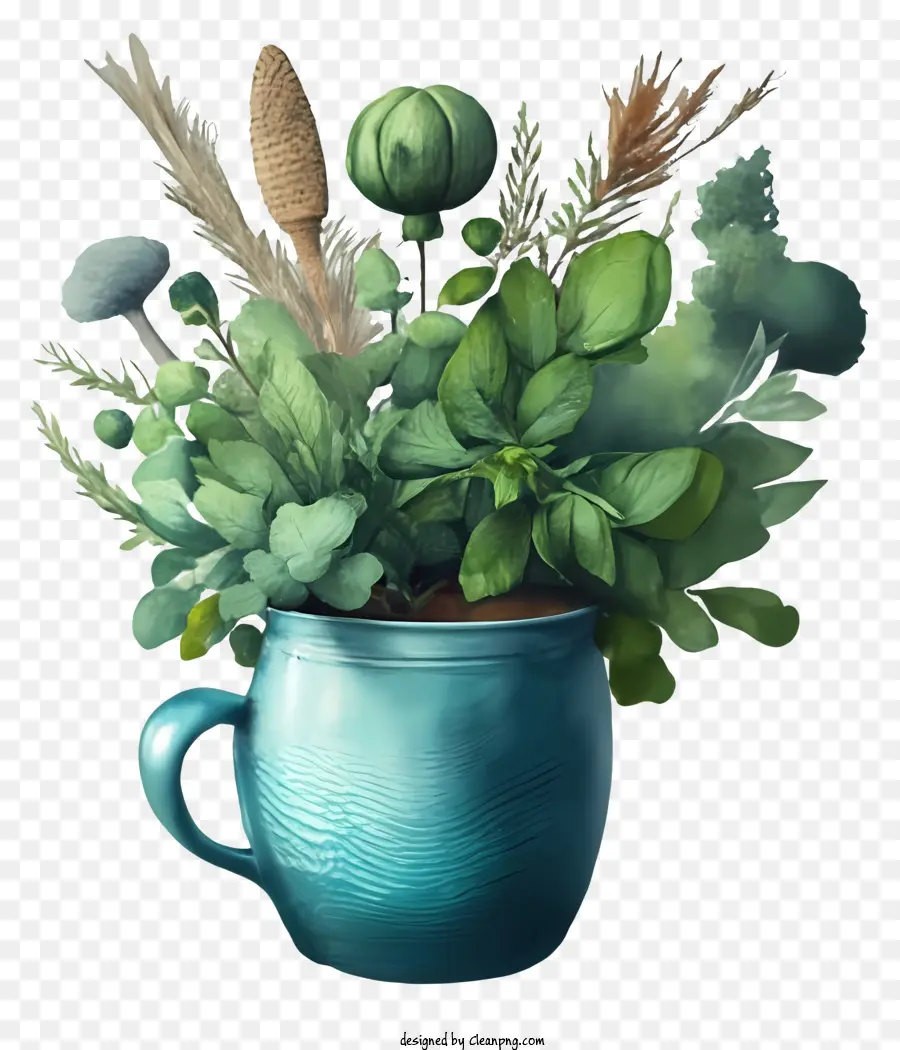 Taza De Té，Vegetación PNG