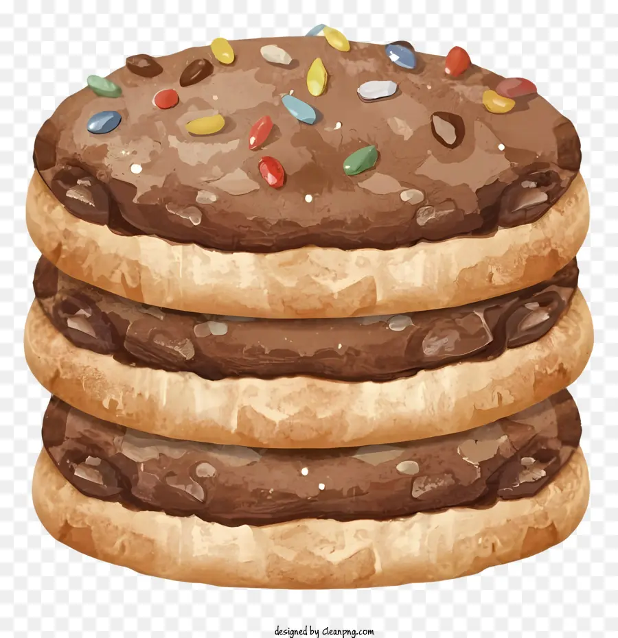 Chocolate，Las Cookies PNG