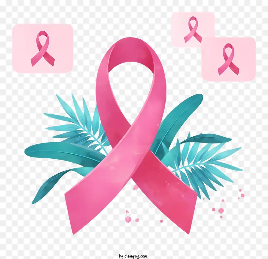 El Cáncer De Mama，Cinta Rosa PNG